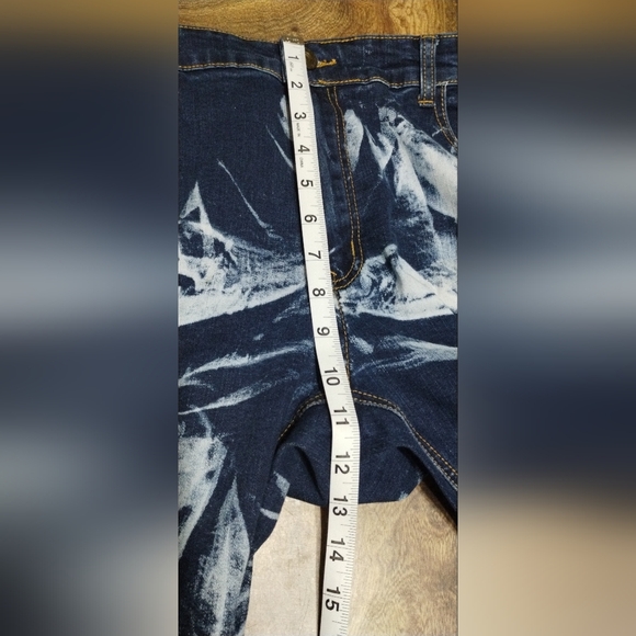 Feeson Bleached Denim Women's Blue Jeans Sz(38) - Picture 7 of 11